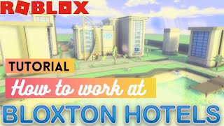 How to work at Bloxton Hotel [upl. by Wilder409]