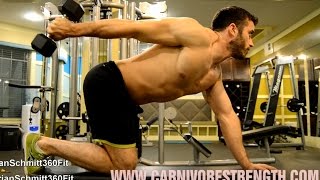 How to perform Tricep Kickbacks Dumbbell [upl. by Airal]