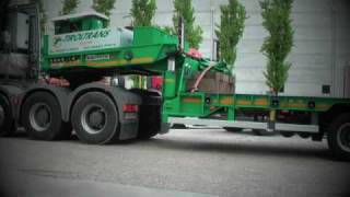 Semirimorchio bertoja 10 assi  10 axles trailer bertoja [upl. by Buckels]