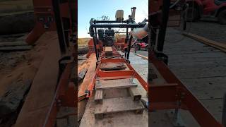 WoodMizer LX50 Super Sawmill woodmizersawmill woodmizer sawinglogs shorts [upl. by Bourgeois937]