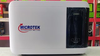 MICROTEK elite 1500 LCD  PURE SINEWAVE INVERTER  3 YEAR WARRANTY  FEATURES amp BENEFITS  UNBOXING [upl. by Ttennej383]