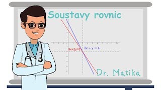 Jak řešit soustavu rovnic graficky  Doučování Dr Matika [upl. by Yank]