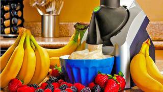 Yonanas Banana Ice Cream Maker  Turn Frozen Bananas into Ice Cream [upl. by Archangel282]