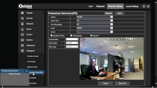 Xvision IP Camera  Intelligent Detection Functions amp SD Card Recording [upl. by Johnstone]