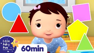 Color Shapes Song More Nursery Rhymes and Kids Songs  Little Baby Bum [upl. by Sedicla]