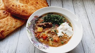 Такой супчик готовила впервые МАШХУРДА вкусный узбекский супчик из крупы маш [upl. by Okimuk]