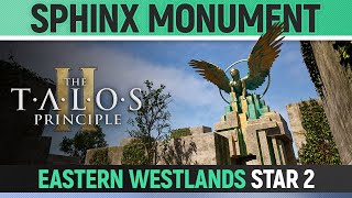 The Talos Principle 2  East 3 Star 2 Solution ⭐ Eastern Westlands  Sphinx Monument [upl. by Haveman]