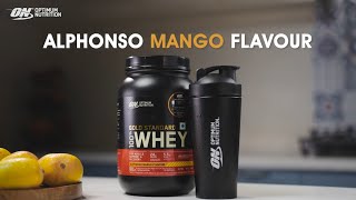 Optimum Nutrition India  100 Gold Standard Whey Protein Alphonso Mango Flavour [upl. by Elwee]