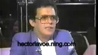 hectorlavoeningcom Hector Lavoe Entrevista  Sombras [upl. by Pillihp702]