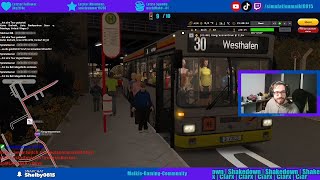 Omsi 2  Krefrath Linie 30 Westhafen  MAN Standartbus 2 [upl. by Ahsiened]