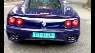 Ferrari 360 TUBI EXHAUST sound [upl. by Nichani]