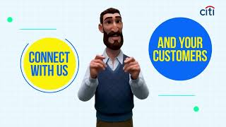 Business Explainer Video  Toon AI Character Citibank  Banking and Finance [upl. by Eceinart]