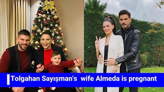 Tolgahan Sayışmans wife Almeda is pregnant [upl. by Amadas32]