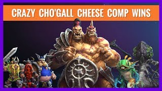 Crazy ChoGall Cheese Comp Comeback WINS in Heroes of the Storm [upl. by Maillw]