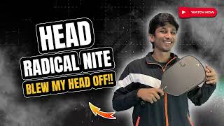 Unboxing Head Radical Nite Pickleball Paddle [upl. by Rep]