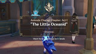 Animula Choragi Chapter Act I The Little Oceanid quotENGLISHquot genshinimpact genshinstory [upl. by Lerual]