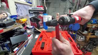 66150 Harbor Freight Hydraulic Crimping Tool Review [upl. by Enayd]