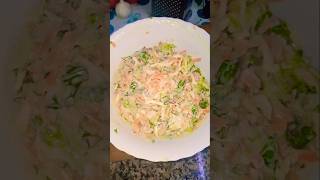 Coleslaw recipe 🥗😋 love song coleslaw salad shorts popular relatable motivationgoviralfyp [upl. by Weixel]