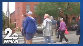 Fed Hill neighborhood holds crime safety walk after fatal shooting [upl. by Stafani]