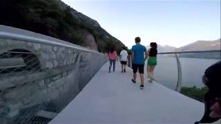 The new amazing bike path in Garda lake [upl. by Hayn637]