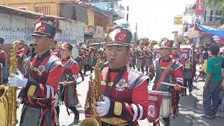 CITIZENS BRIGADE BAND OF DASMARINASMARCHING BAND PARADE AT MARAGONDONCAVITE [upl. by Fernald960]