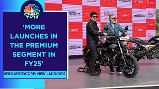 Upgrading Our Stores To Cater To Premium Customers amp Incorporating AI Hero MotoCorp  CNBC TV18 [upl. by Aihset]