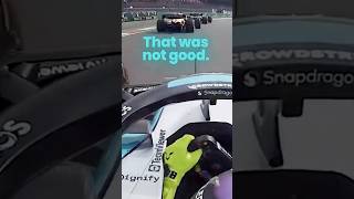 Lewis Hamilton’s radio is not working correctly Voiceover  Edit—lewishamilton f1 [upl. by Adnovay518]