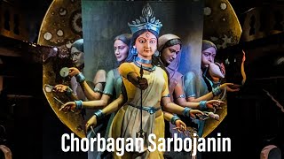 Chorbagan Sarbojanin Durga Puja 2024 [upl. by Aveline784]