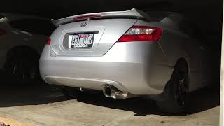 Honda Civic R18 Yonaka Exhaust [upl. by Nenerb]