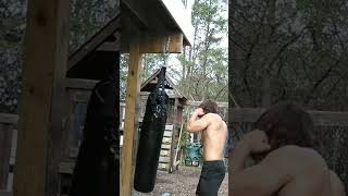 Heavy bag combos [upl. by Ecylla]