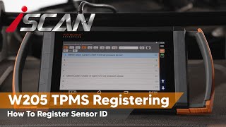 How to Register TPMS ID Numbers W205 MercedesBenz Models Tire Pressure Monitoring [upl. by Tymon557]