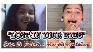 LOST IN YOUR EYES  Crismille Vallente × Marielle Montellano  NEW GENERATION GOLDEN VOICES OF OPM [upl. by Lleze]