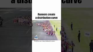 Math Controls EVERYTHING How Runners Create a Distribution Curve [upl. by Frodin216]