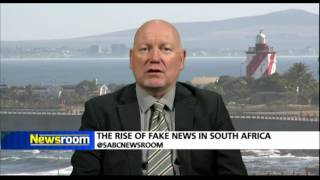 Newsroom The rise of fake news in South Africa [upl. by Viridissa818]