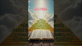 THE WAY AND THE WORLD TODAY 1 PUT TO DEATH EARTHLY HUMAN DESIRES 1 TRUTH [upl. by Marsland]