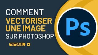 Comment vectoriser une image sur photoshop [upl. by Page]