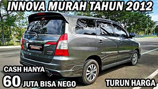 HARGA MOBIL BEKAS KIJANG INNOVA TAHUN 2012  2014 [upl. by Bluma]