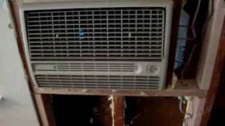 swamp cooler evaporative cooler framing build out install in wall [upl. by Marji]