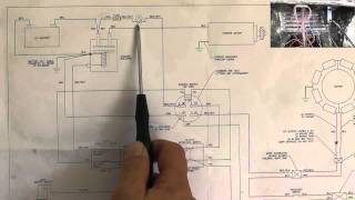 Riding Mower Starting System Wiring Diagram  Part 1 [upl. by Sokcin]