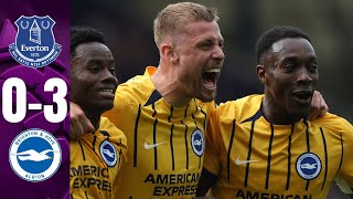 Everton vs Brighton 03 Highlights Premier League 202425 [upl. by Nolana594]