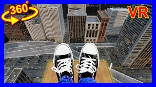 VR 360°  FEAR OF HEIGHTS09  4K 高所恐怖症？ [upl. by Avehs]