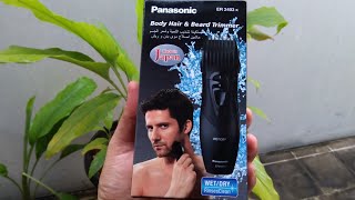 Review TRIMMER Panasonic ER 2403 K to brewok [upl. by Dralliw]