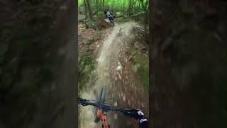 End of Fast H trail in Finale Ligure mtb mtbenduro mtbdh downhillmountainbike mtbbike downhill [upl. by Yellah]