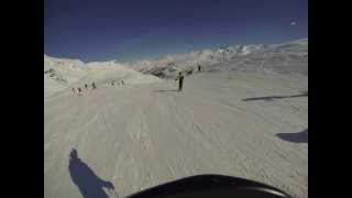 Ski trois vallées GoPro Hero 3 HD [upl. by Ewell784]