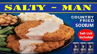 Hungry Man Country Fried Chicken TV Dinner  Lots of Sodium No Flavor [upl. by Raviv]