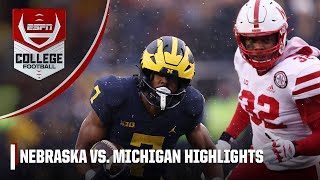 Nebraska Cornhuskers vs Michigan Wolverines  Full Game Highlights [upl. by Garik]