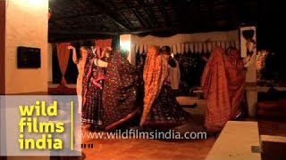 Folk dance by Gujarati women  Kutch Rajasthan [upl. by Ennaj]