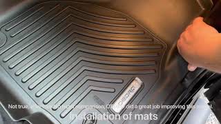 Dodge Ram 1500 OEDRO vs Weathertech Floor Mats [upl. by Elfreda]