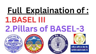 What is BAsel III Full Explanation of Pillars of BASEL IIIbanking basel [upl. by Tterb]