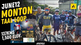 Taal Loop Clockwise invite ride by Monton Phils [upl. by Prussian627]